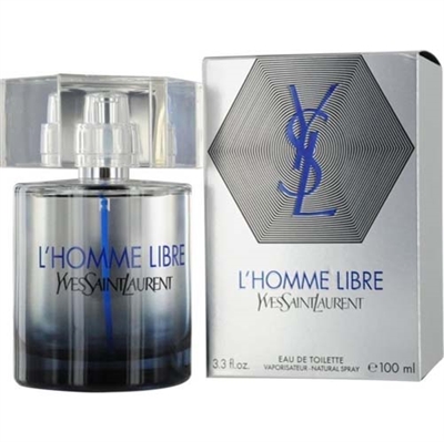 YSL Lhomme Libre by Yves Saint Laurent for Men 3.3 oz Eau De Toilette Spray
