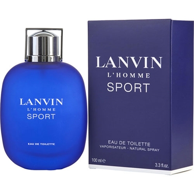 L'Homme Sport by Lanvin for Men 3.3oz Eau De Toilette Spray
