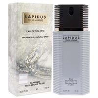 Lapidus Pour Homme by Ted Lapidus for Men 3.4 oz Eau De Toilette Spray