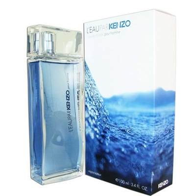 Leau Par Kenzo by Kenzo for Men 3.4 oz Eau De Toilette Spray