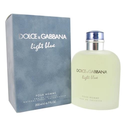 Light Blue by Dolce  Gabbana for Men 6.8oz Eau De Toilette Spray