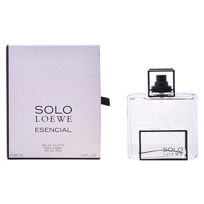Solo Loewe Esencial by Loewe for Men 3.4oz Eau De Toilette Spray