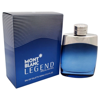 Mont Blanc Legend Special Edition 2014 by Monc Blanc for Men 3.3oz  Eau De Toilette Spray