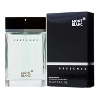 Presence by Mont Blanc for Men 2.5 oz Eau De Toilette Spray