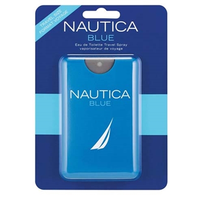 Blue by Nautica for Men 0.67oz Eau De Toilette Travel Spray