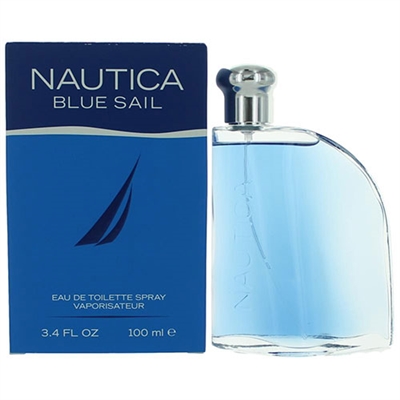 Blue Sail by Nautica for Men 3.4oz Eau De Toilette Spray