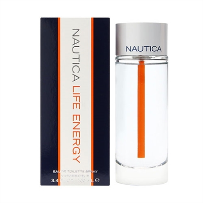 Life Energy by Nautica for Men 3.4oz Eau De Toilette Spray