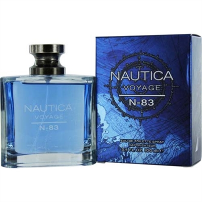 Voyage N 83 by Nautica for Men 3.4 Eau De Toilette Spray