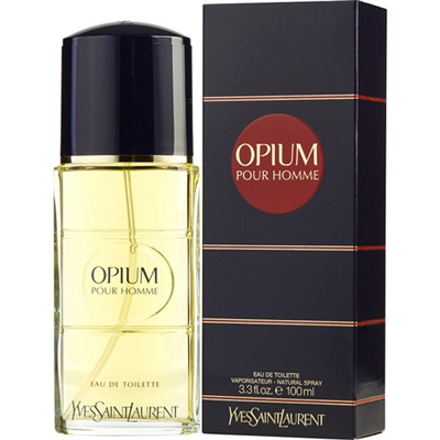 Opium by Yves Saint Laurent for Men 3.3 oz Eau De Toilette Spray