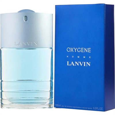 Oxygene Homme by Lanvin for Men 3.4 oz Eau De Toilette Spray