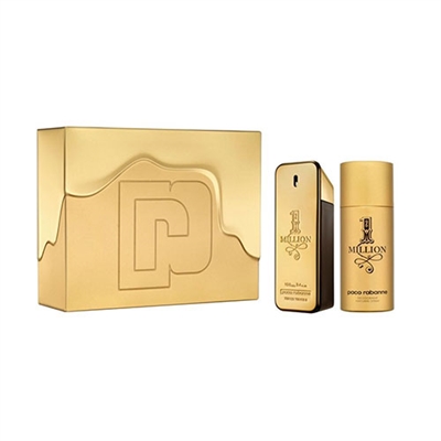 One Million by Paco Rabanne for Men 2 Piece Set