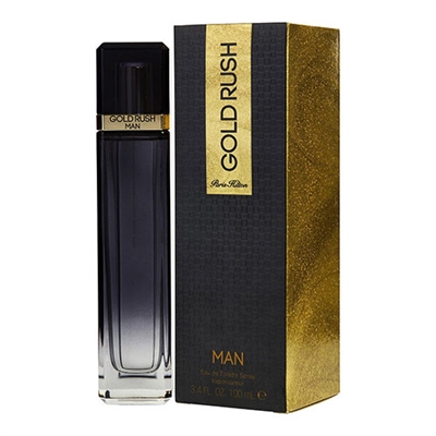 Gold Rush Man by Paris Hilton for Men 3.4oz Eau De Toilette Spray