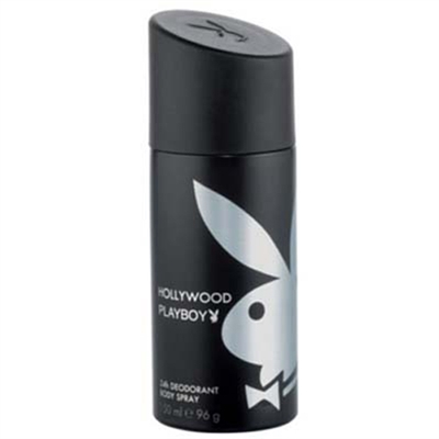Playboy Hollywood 24h Deodorant Body Spray for Men 5.0 oz / 150ml