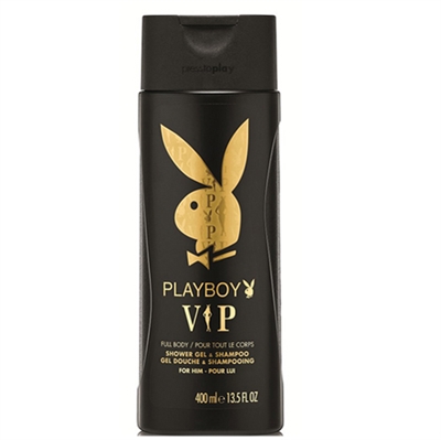 Playboy VIP Shower Gel & Shampoo for Him 13.5oz / 400ml