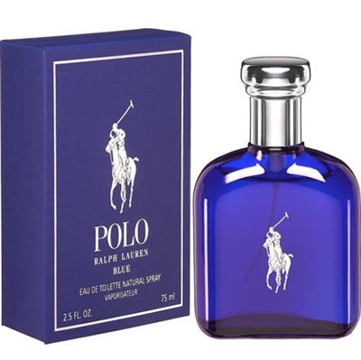 Polo Blue by Ralph Lauren for Men 2.5 oz Eau De Toilette Spray