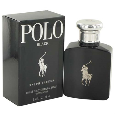 Polo Black by Ralph Lauren for Men 2.5 oz Eau De Toilette Spray