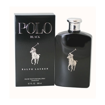 Polo Black by Ralph Lauren for Men 6.7 oz Eau De Toilette Spray
