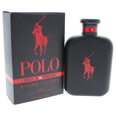 Polo Red Extreme by Ralph Lauren for Men 4.2oz Eau De Parfum Spray