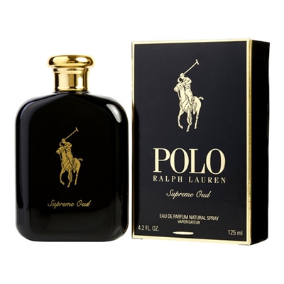 Polo Supreme Oud by Ralph Lauren for Men 4.2oz Eau De Parfum Spray