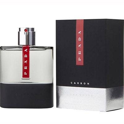 Luna Rossa Carbon by Prada for Men 5.1oz Eau De Toilette Spray