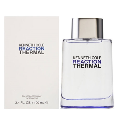 Reaction Thermal by Kenneth Cole for Men 3.4 oz Eau De Toilette Spray