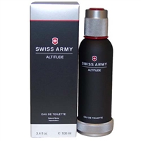 Altitude by Swiss Army for Men 3.4 oz Eau De Toilette Spray