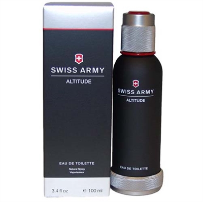 Altitude by Swiss Army for Men 3.4 oz Eau De Toilette Spray