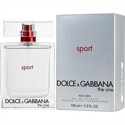The One Sport by Dolce & Gabbana for Men 3.3 oz Eau De Toilette Spray