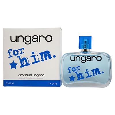 Ungaro for Him by Ungaro for Men 3.4oz Eau De Toilette Spray