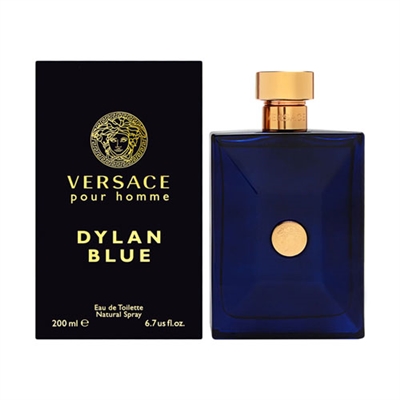 Dylan Blue Pour Homme by Versace for Men 6.7oz Eau De Toilette Spray
