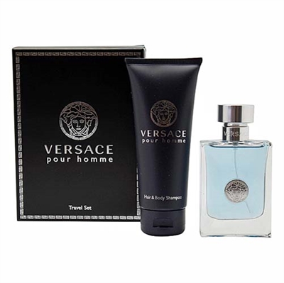 Versace Pour Homme by Gianni Versace for Men 2 Piece Gift Set