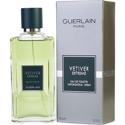 Vetiver Extreme by Guerlain for Men 3.4oz Eau De Toilette Spray