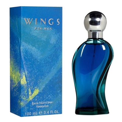 Wings by Giorgio Beverly Hills for Men 3.4 oz Eau De Toilette Spray