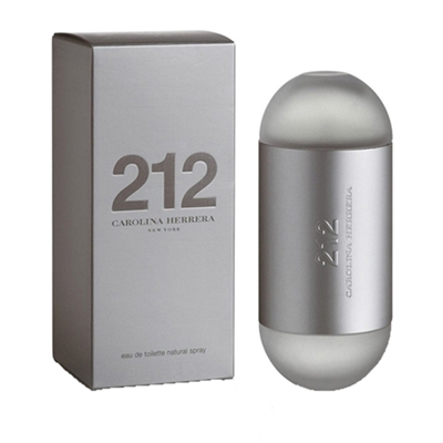 212 by Carolina Herrera for Women 3.4 oz Eau De Toilette Spray