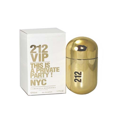 212 VIP by Carolina Herrera for Women 1.7 oz Eau De Parfum Spray