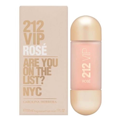 212 VIP Rose by Carolina Herrera for Women 1oz Fragranced Hair Mist