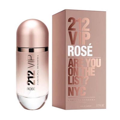 212 VIP Rose by Carolina Herrera for Women 2.7oz Eau De Parfum Spray