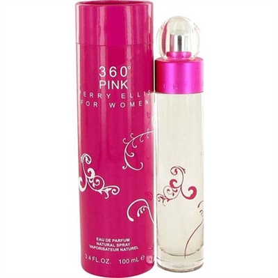 360 Pink by Perry Ellis for Women 3.4 oz Eau De Parfum Spray