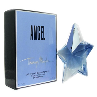 Angel The Refillable Stars by Thierry Mugler for Women 0.8oz Eau De Parfum Spray
