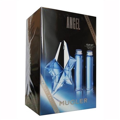 Angel The Refill Kit by Thierry Mugler for Women 1.7oz Eau De Parfum Spray