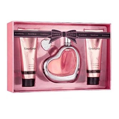 Bebe Sheer by Bebe for Women 4 Piece Gift Set