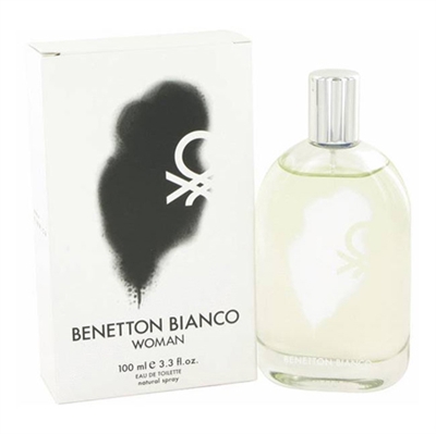 Bianco by United Colors of Benetton for Women 3.3oz Eau De Toilette Spray