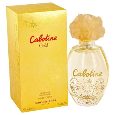 Cabotine Gold by Parfums Gres for Women 3.4oz Eau De Toilette Spray