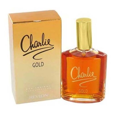 Charlie Gold by Revlon for Women 3.4 oz Eau De Toilette Spray