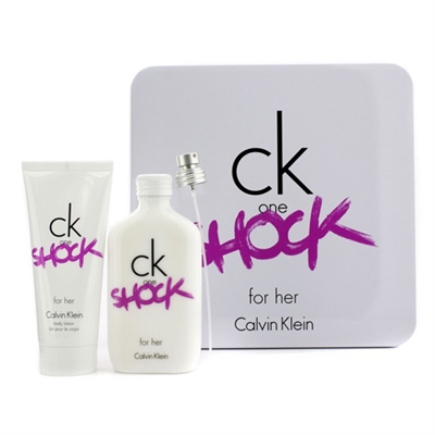 CK One Shock for Her by Calvin Klein for Women 2 Piece Gift Set