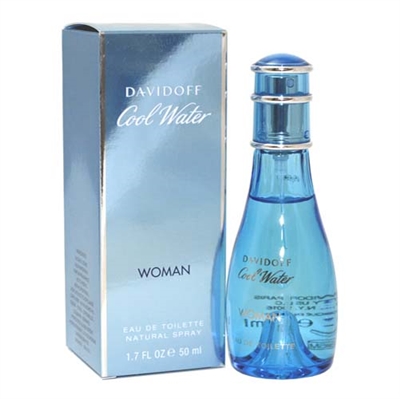 Cool Water by Zino Davidoff for Women 1.7 oz Eau De Toilette Spray