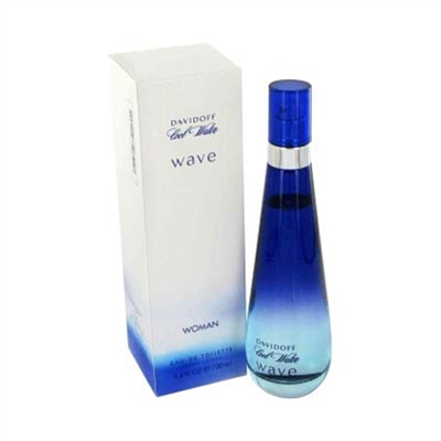 Cool Water Wave by Zino Davidoff for Women 3.4 oz Eau De Toilette Spray