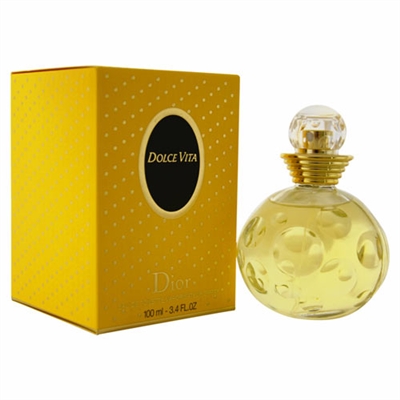 Dolce Vita by Christian Dior for Women 3.4 oz Eau De Toilette Spray