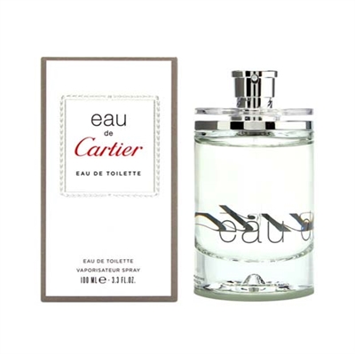 Eau De Cartier by Cartier for Unisex 3.3 oz Eau De Toilette Spray