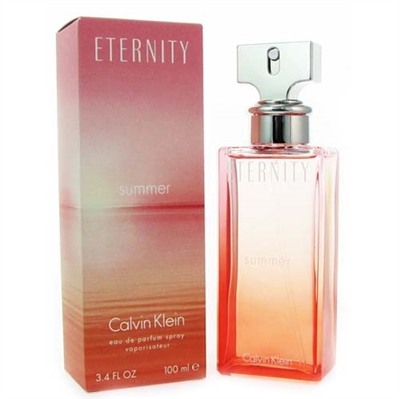 Eternity Summer 2012 by Calvin Klein for Women 3.4 oz Eau De Parfum Spray